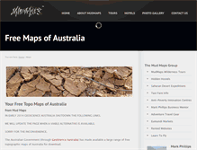 Tablet Screenshot of maps.mudmaps.com